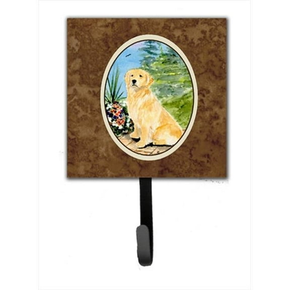 4.25 x 6 in. Golden Retriever Leash Or Key Hook