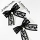 thumbnail image 3 of Lace Bows Hair Clip 2000s Trend Side Clip Bows Pearls Bowknot Balletcore Pearls Hairstyling Photo Props, 3 of 4