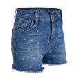 thumbnail image 3 of Short George Talla 14 Mezclilla con Estampado Corazones Azul Medio, 3 of 4