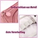 thumbnail image 4 of Estuche de 3 compartimentos, estuche de gran capacidad, estuche grande, portalápices grande, rosa, 4 of 5
