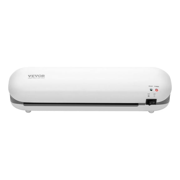 Laminator Machine, Thermal Laminator for Max A4 Paper Size, 3-4 min Quick Warm Portable Laminator, 3-5 mil Thickness, Ideal for Home, Office, Business, or School Supplies, White   Grey