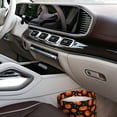 thumbnail image 7 of Wukai Pumpkin Fallen Leaves Print Car Trash Can - Easy to Clean Hanging Garbage Bin - Removable Liner - Leak-Car Garbage Can - Waterproof Trash Can for Car and SUV, 7 of 7