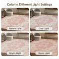 thumbnail image 7 of ODIKA Beige Vintage Dining Allover Motifs Transitional Neutral Cream for Room, Large Office, Lounge, Non-Slip Chair-Friendly, 7 of 7