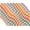 Groovy Retro Wavy Checkered Orange, variant on Colorful Floral Mexican Placemats Set of 6 Washable Table Mats for Kitchen Dining Table,Heat-Resistant Place Mats for Indoor Outdoor Party Holiday Decoration