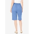 thumbnail image 2 of Woman Within Plus Size 7-Day Knit Bermuda Shorts, 2 of 3
