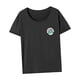 thumbnail image 5 of Camiseta de mujer de verano, ligera, suave, básica, para viajes, playa, desplazamientos Gris, 5 of 7