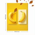thumbnail image 3 of Qisvanset Toile Murale Banane Jaune 23,62 X 15,75 Pouces, 3 of 8