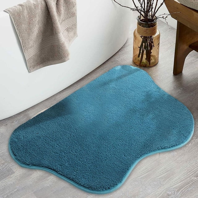 Super Absorbent Bathroom Mats Lightweight Non- Washable Durable Exquisite Floor Rugs for Home Décor and Comfort