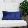 thumbnail image 5 of Parkland Collection Iphis 12x24" Quilted Fabric Throw Pillow in Blue, 5 of 7
