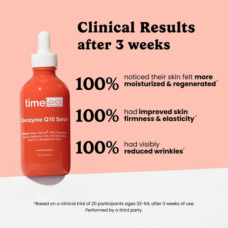 Timeless Skin Care Coenzyme Q10 Serum - Skin Care Serum for