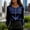 A810 Navy, variant on Blouse for Women Crewneck Long Sleeve Dressy Fashion Fit Vertical Pearl Button Decor Satin Fabric Elegant Officewear Sophisticated Work Tops