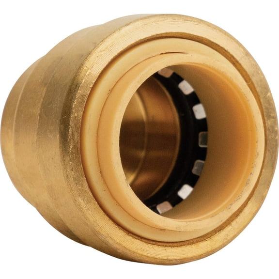 Probite Lf816r Push Fitting Endcap, 1/2"