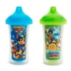 Munchkin Paw Patrol Mighty Pups Insulated Sippy Cup, 9 Ounce, 2 Pack, Blue/Green