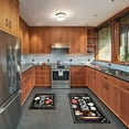 thumbnail image 5 of Kitchen Mat Set of 2 Non Slip Thick Kitchen Rugs and Mats for Floor Comfort Standing Mats for Kitchen, Sink, Laundry, 17"x47"+17"x28", 5 of 6