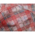thumbnail image 4 of oneOone Silk Tabby Fabric Tartan Check Print Fabric BTY 42 Inch Wide, 4 of 4