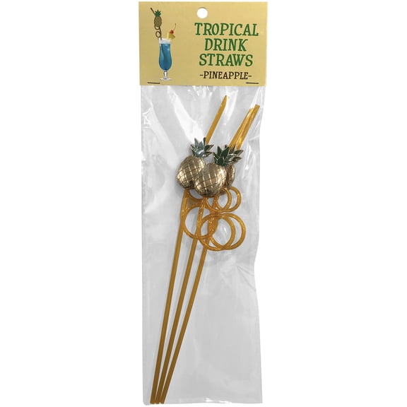 Pineapple Drinking Straws