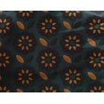 thumbnail image 4 of oneOone Georgette Viscose Dark Teal Blue Fabric Florals Craft Projects Decor Fabric Printed By The Yard 42 Inch Wide, 4 of 4