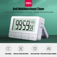 thumbnail image 2 of Yeacher Multifunctional Timer Digital Kitchen Timer with Big Digits Magnetic Backing 12/24 Hour Clock Alarm Count Up & Count Down Timer for Cooking Baking Studying Sports Games Office School, 2 of 7