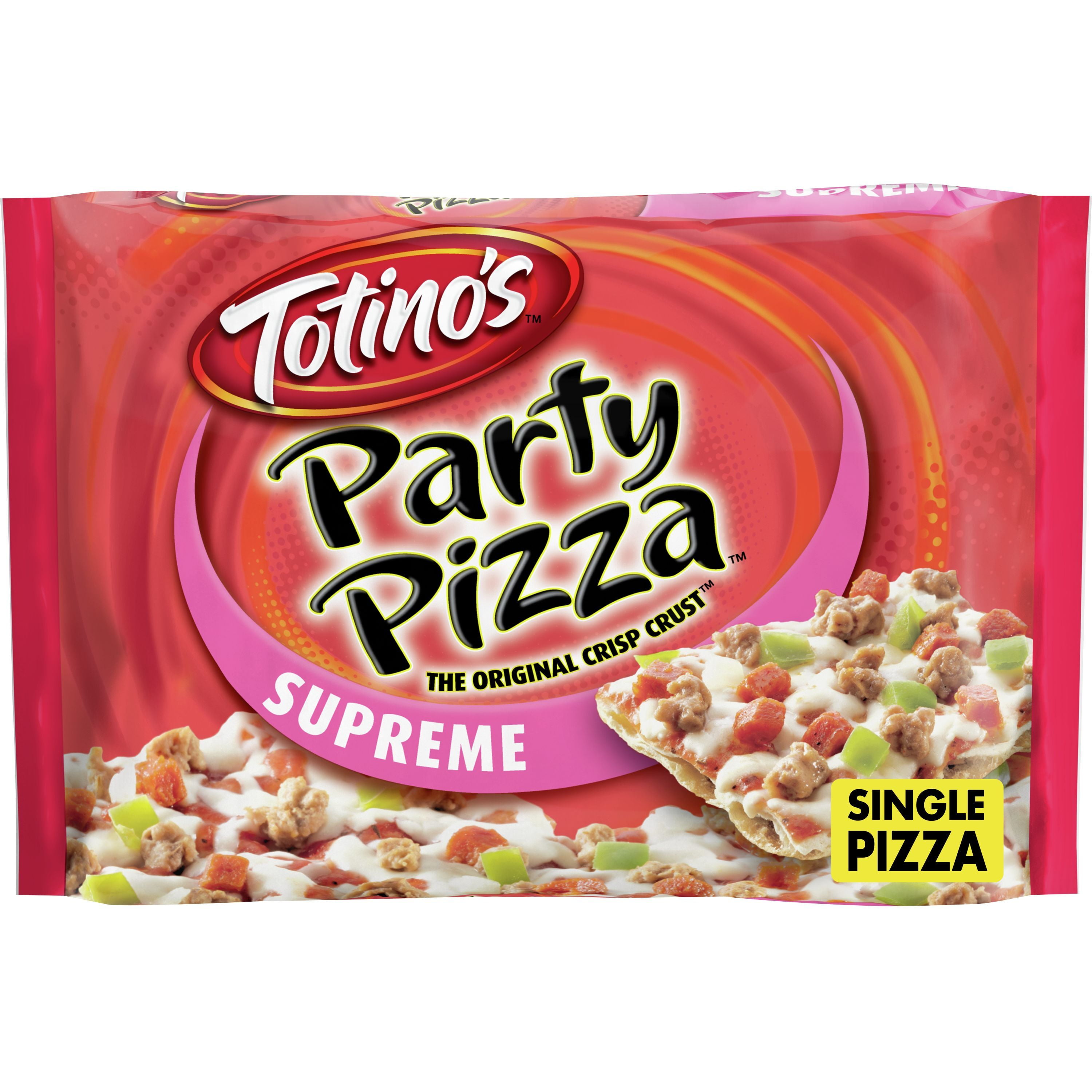 Totinos Original Crisp Crust Supreme Frozen Pizza 10.9oz