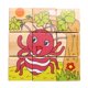thumbnail image 3 of Bloques de madera para niños juguete educativo de animales rompecabezas de Ehuebsd dibujos animados, 3 of 6