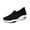 Black, variant on Willtoo Orthopedic Shoes for Women Mesh Breathable Non Slip Sneakers Arch Support Relaxed Walking Shoes Versatile Slip on