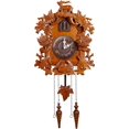 thumbnail image 1 of Kendal Handcrafted Wood Cuckoo Clock MX015-1, 1 of 8