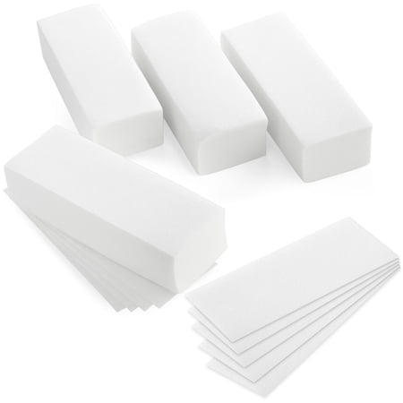 Juvale 400-Pack Wax Strips for Body and Facial Hair Removal - Non-Woven Depilatory Paper Sheets Customizable Size Smooth Surface and Disposable (7.85x2.7 in)