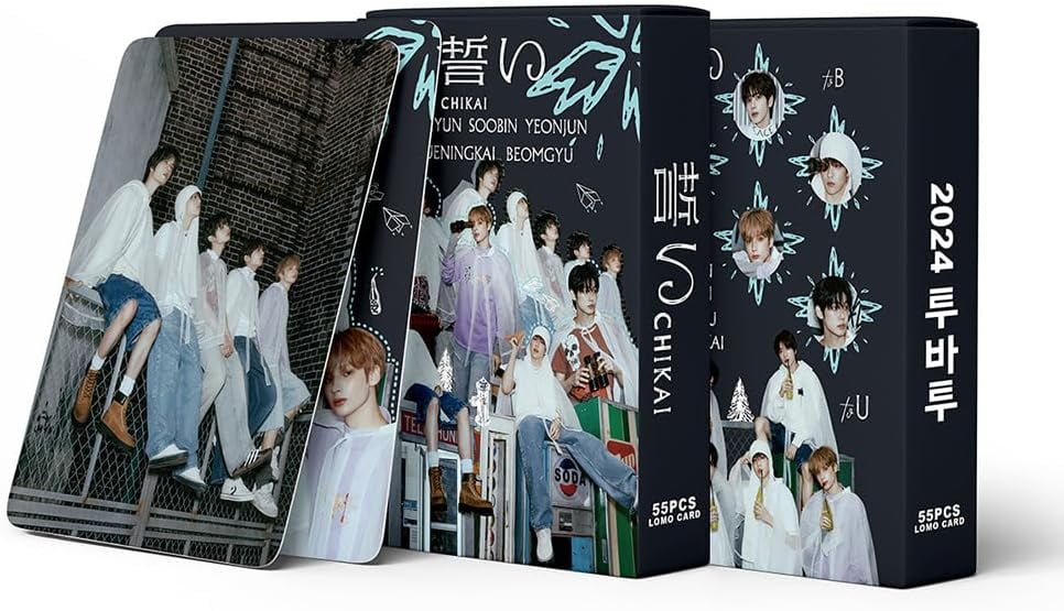 Kpop 55pcs TOMORROW X TOGETHER Photo Cards TXT Sweet New Album TXT