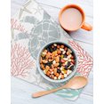 thumbnail image 3 of Teal Red Coastal Turtle Kitchen Dish Towels for Drying Dishes Set of 2, Ocean Coral Nautical Waffle Weave Microfiber Hand Tea Bathroom Towels Quick Dry & Absorbent Towel 12x12, 3 of 7