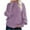 #1-Purple, variant on Patlollav Womens Plus Size Solid Long Sleeve Thick Knit Sweater Coats