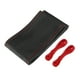 thumbnail image 1 of Funda universal para volante de coche con aguja e hilo de 38 cm de diámetro para coche camión cómoda piel sintética negra, 1 of 8