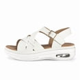 thumbnail image 3 of Pennysue Women Air Cushioned Walking Sandals Comfortable Ankle Strap Support Casual Daily Dress Sandals Platform Shoes, 3 of 5