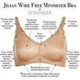 thumbnail image 6 of Jillian Wire-Free Seamless Minimizer Bra, 6 of 7