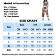 thumbnail image 3 of Women's Patriotic Floral Print Wide Leg Overalls Adjustable Tie Strap Linen Blend Sleeveless Jumpsuit 4th of July Casual Loose Romper Pants Red 4XL, 3 of 7