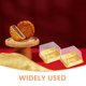 thumbnail image 3 of 100 cajas redondas para pastel de luna (doradas), 3 of 8