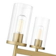 thumbnail image 6 of Winslett 5-Light Steel Chandelier in Brushed Champagne Bronze with Clear Glass, 6 of 7