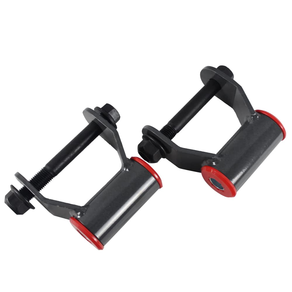 BST BSSP 1" Lift Kit Shackle Lift Shackles Leveling Kit Rear Suspension Comppatible with 2015-2020 F-ord F150 2WD 4WD 713210