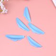 thumbnail image 3 of 5 Pairs Eyelash Perm Gaskets Assist Devices for Eyelash Extension Reusable Silicone Eye Pasters Fake Eyelash Aid Tool Blue, 3 of 8