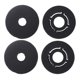 thumbnail image 1 of 4 Pcs Car Carpet Mat Clips Floor Holders Fixing Grips Clamps, 1 of 5