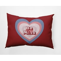 20" x 14" Simply Daisy Be Mine Polyester Accent Pillow, Buddah Qty 1