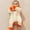 Orange, variant on RTKFRFLM Baby Mop Romper Cotton Crawler Jumpsuit with Cleaning Fringe for Red 0-3 Months