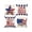 F, variant on Clearance! Boovnll 4th of July Pillow Covers 18x18 Set of 4 - Red White Blue Stars Stripe Throw Pillow Covers, Patriotic Pillow Covers for Memorial Day Home Sofa Couch Decor, 4th of July Decorations