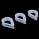 thumbnail image 4 of Reemplazos de ojos de dedal de plástico de línea de nailon 3 uds para cuerdas de alambre de 12mm Conjunto de 3 Zulema Dedal de Nylon Marino, 4 of 8