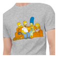 thumbnail image 3 of Playera Simpsons Talla G Manga Corta con Estampado Gris Jaspe, 3 of 3