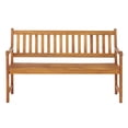 thumbnail image 3 of Alaterre Furniture Bristol Two Seat Bench with Pop Up Table, Natural, 3 of 8