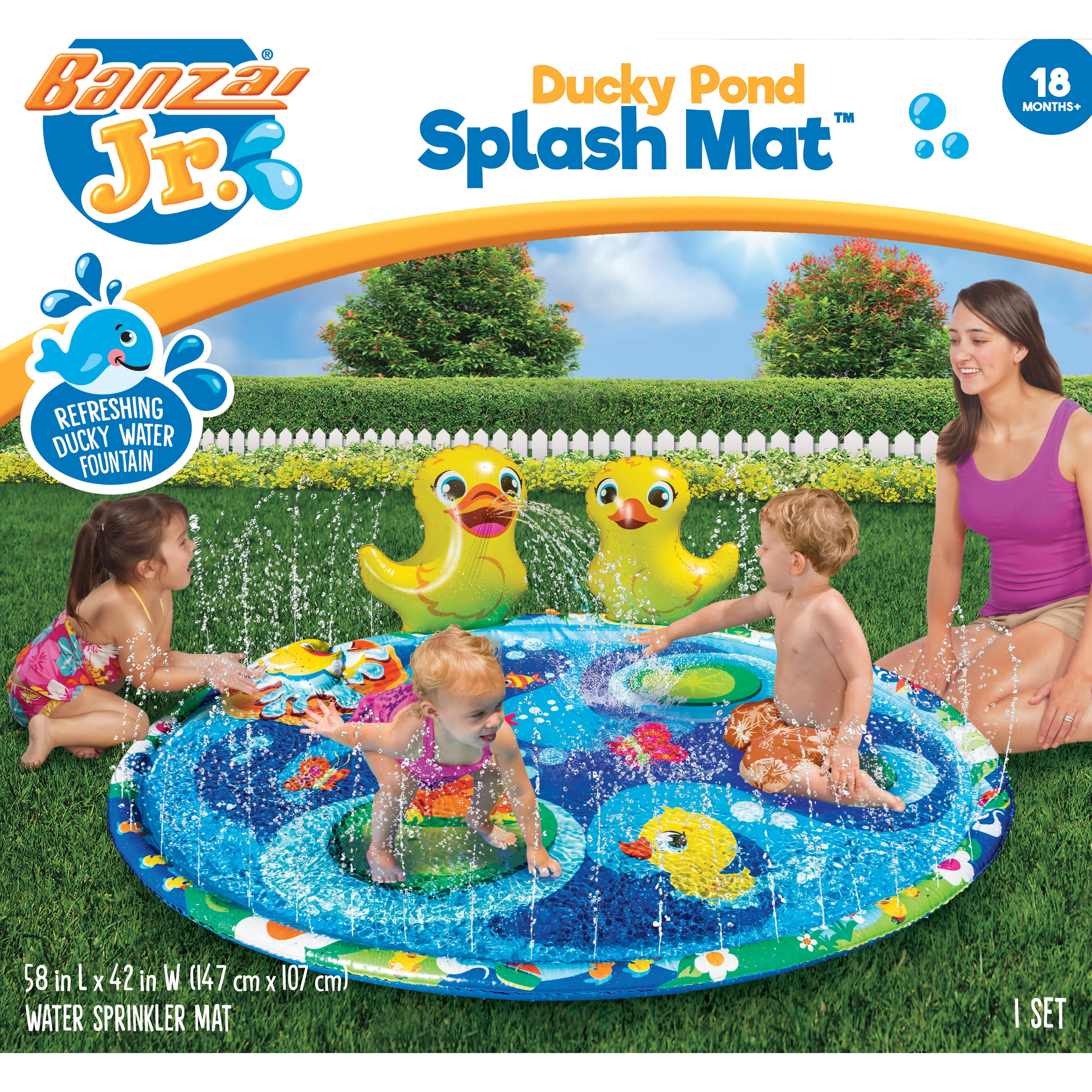 baby water splash mat