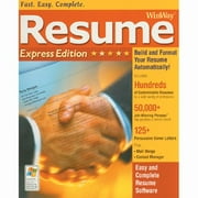 WinWay Resume: Express Edition PC
