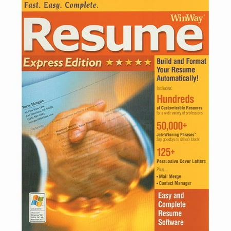 WinWay Resume: Express Edition PC