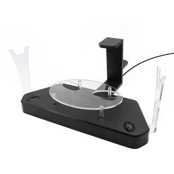 Sidaley de controlador de soporte VR Control táctil de carga dual 2 en 1 Soporte de pantalla de soporte para VIVE / VIVE Pro Electrónica