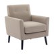 thumbnail image 1 of Sillón Acentuador Mid-Century – Patas de Madera – Cojín Grueso – Tapizado – Lectura – Sala, Dormitorio, Oficina o Sala de Espera, 1 of 7